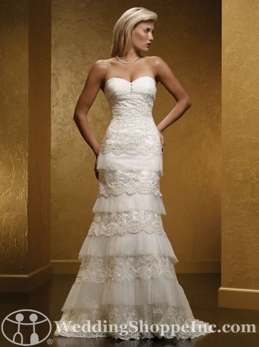 Unique Fit and Flare Wedding Gowns from the Mia Solano Bridal Collection