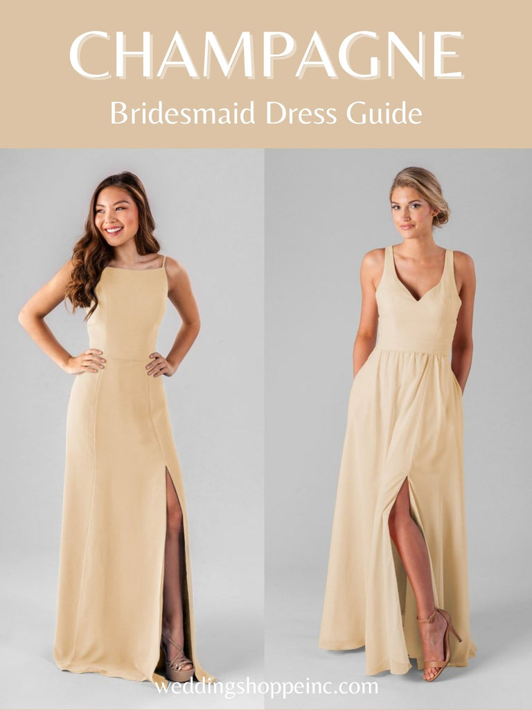 Champagne Bridesmaid Dresses For the Modern Bride Wedding Shoppe Champagne Bridesmaid Dresses For the Modern Bride Wedding Shoppe