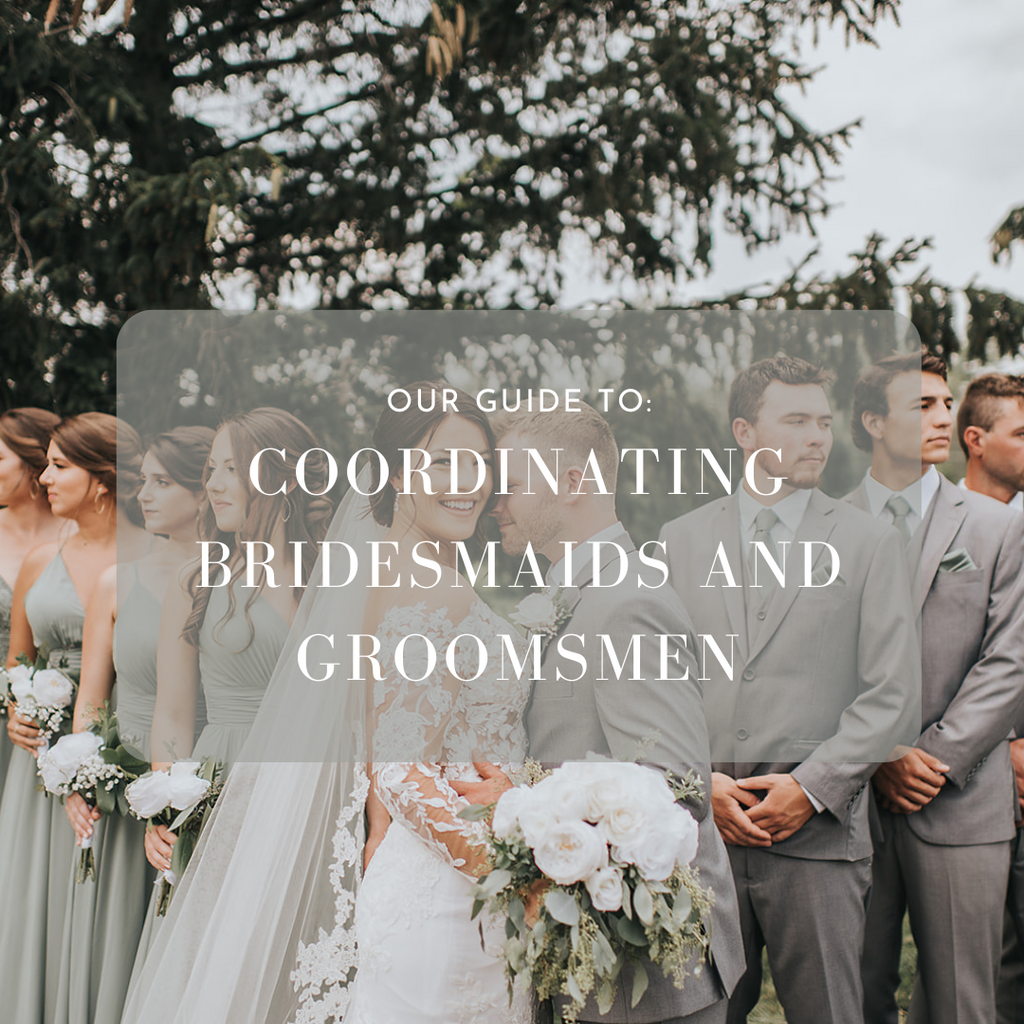 The Secret Guide to Coordinating Bridesmaids and Groomsmen