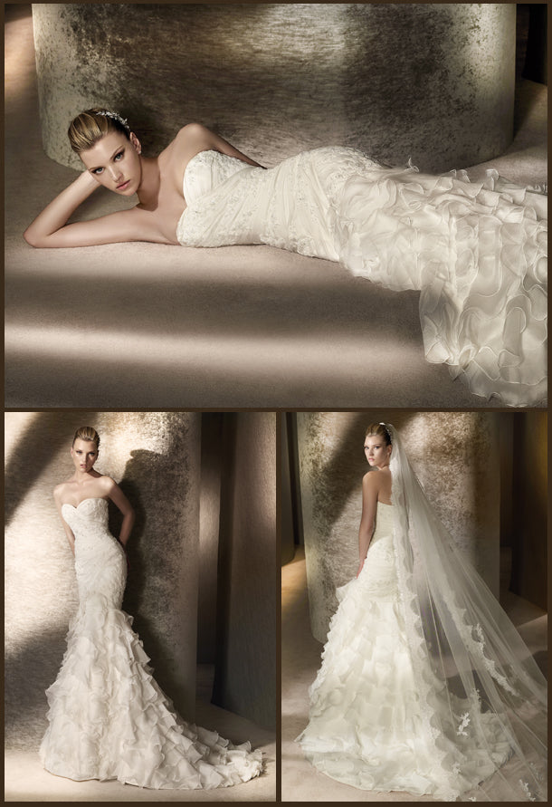 Exclusive 2012 San Patrick Wedding Gowns by Pronovias