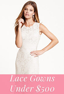 Lace Bridal Gowns Under $500