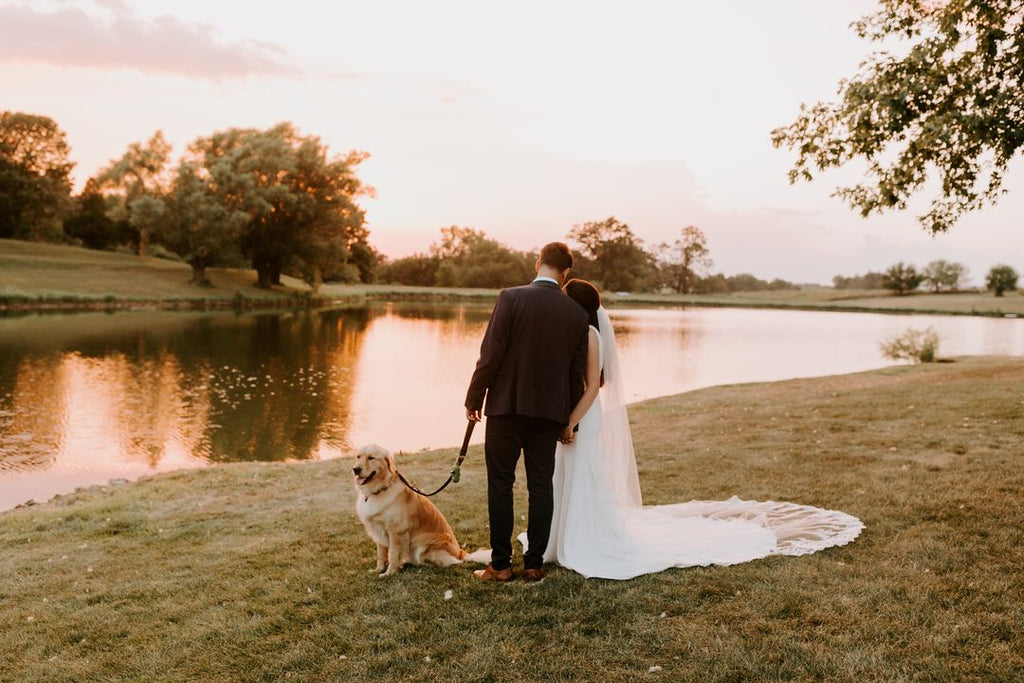 Vintage-Inspired Backyard Wedding: Meghan + TJ