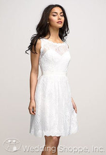 So Versatile: Short White Wedding Dresses