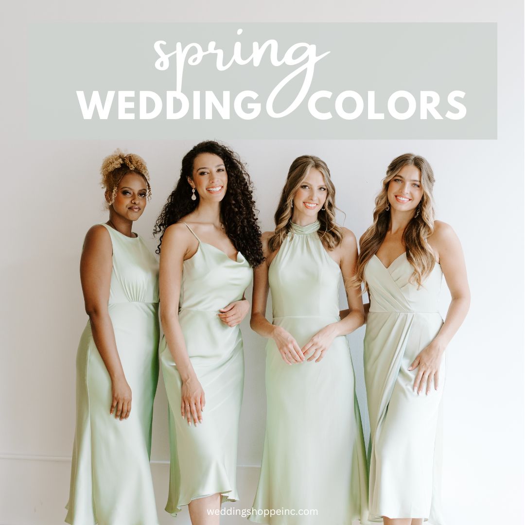 April wedding deals colors