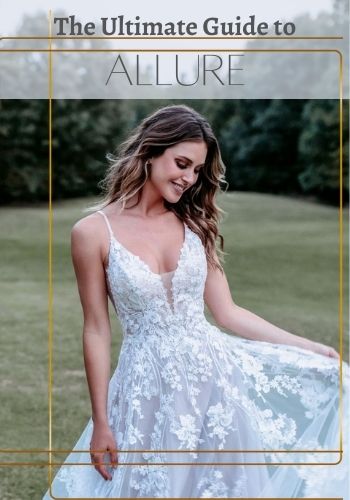 3455 Allure Romance Floral Lace Wedding Dress