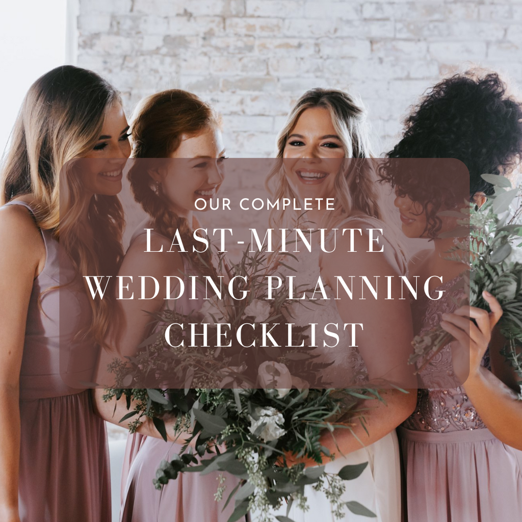 34 Last-Minute Wedding Planning Tips You Can’t Forget