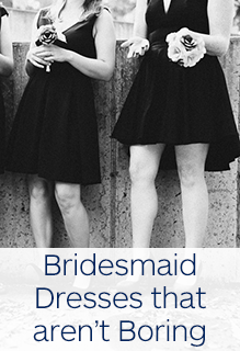 How to Pick Pretty Bridesmaid Dresses that Aren't Boring