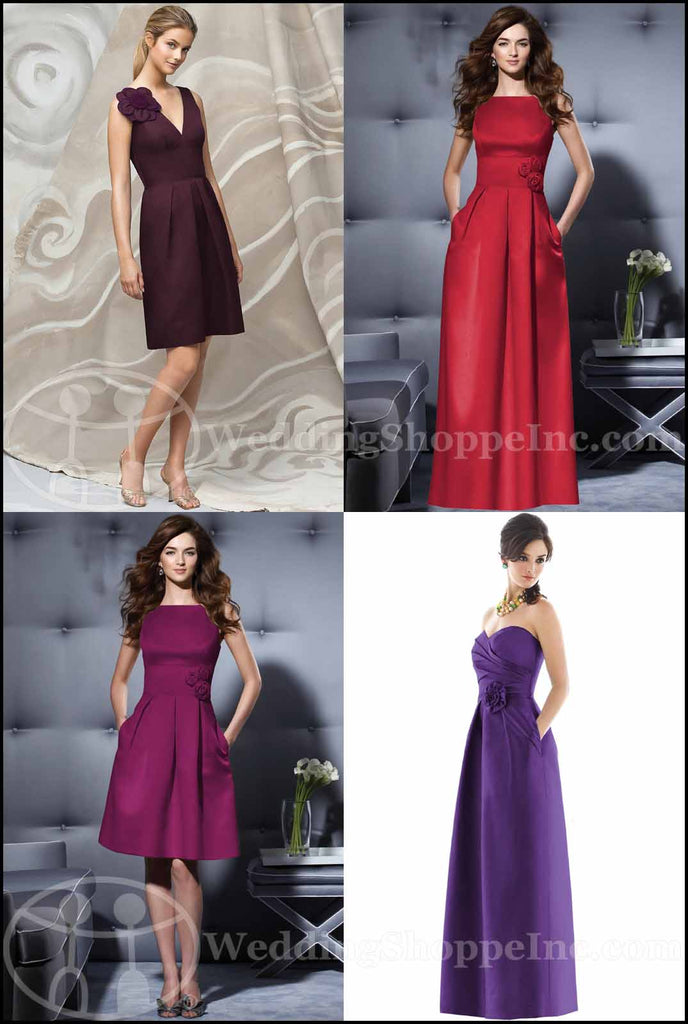 Bridesmaid Dresses with Pockets Wedding Shoppe