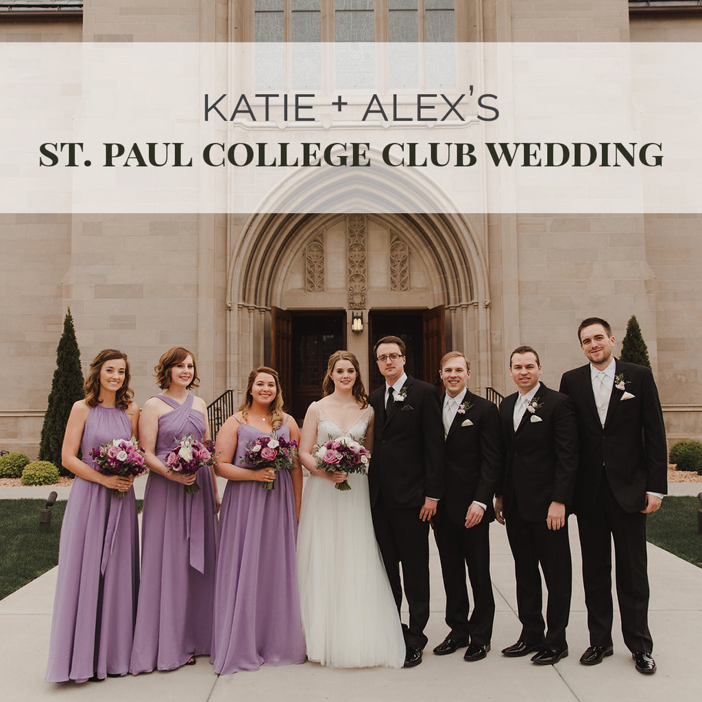 Alex and Katie's St. Paul College Club Wedding