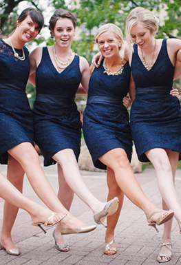 The Foolproof Way to Measure for a Bridesmaid Dress