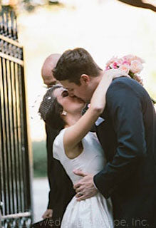 Looking Forward to the First Kiss as Husband and Wife