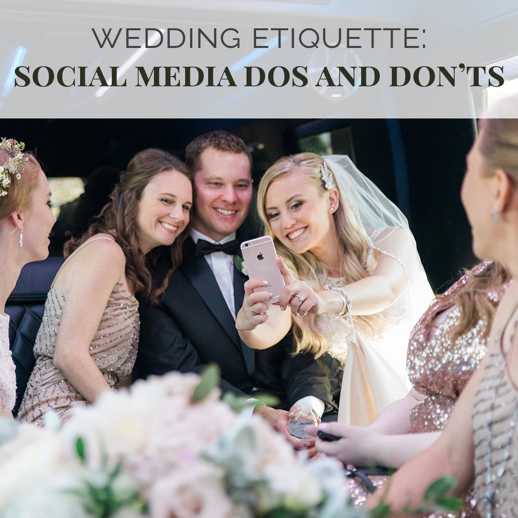 Wedding Etiquette: Social Media Dos and Dont's