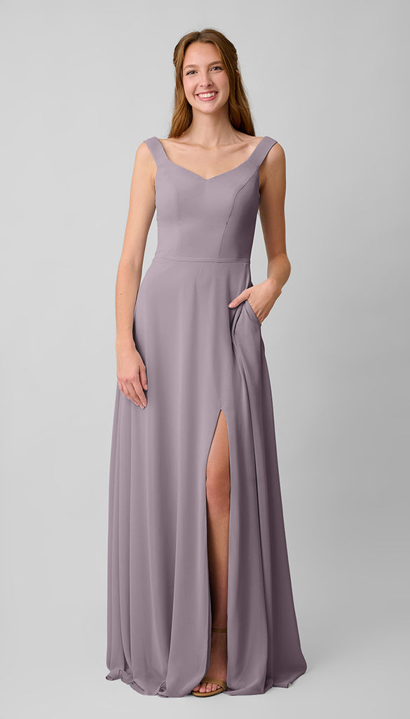 Kennedy Blue Haley Platinum Bridesmaid Dress | The Wedding Shoppe Kennedy Blue Haley Platinum Bridesmaid Dress | The Wedding Shoppe