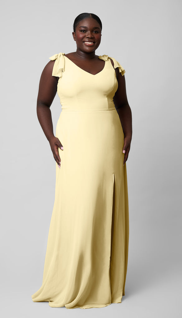 Kennedy Blue Leah Platinum Bridesmaid Dress