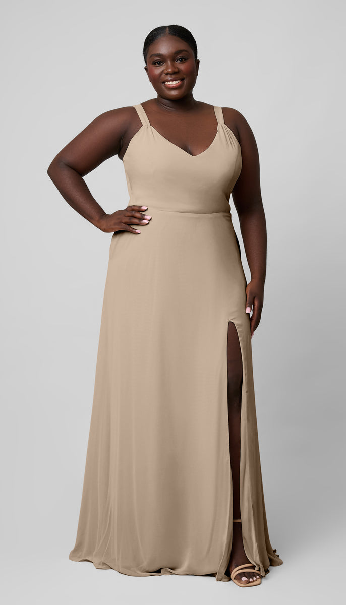 Kennedy Blue Meg Platinum Bridesmaid Dress The Wedding Shoppe