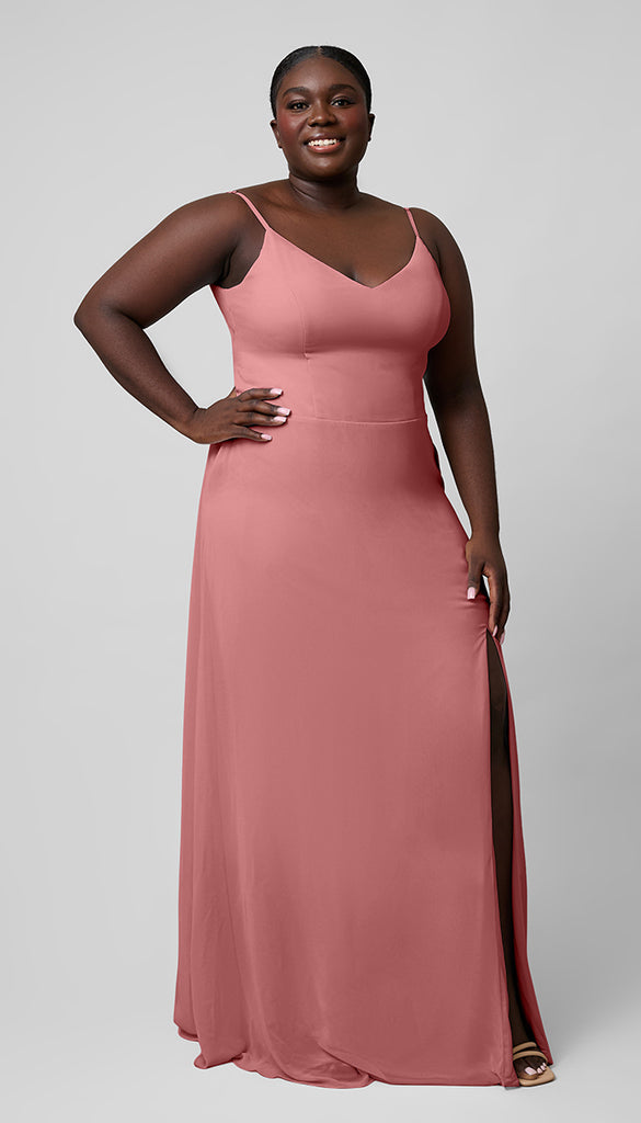 Bridesmaid Dress Affordable Plus Size Available Kennedy Blue Sophie Platinum Bridesmaid Dress Desert Rose