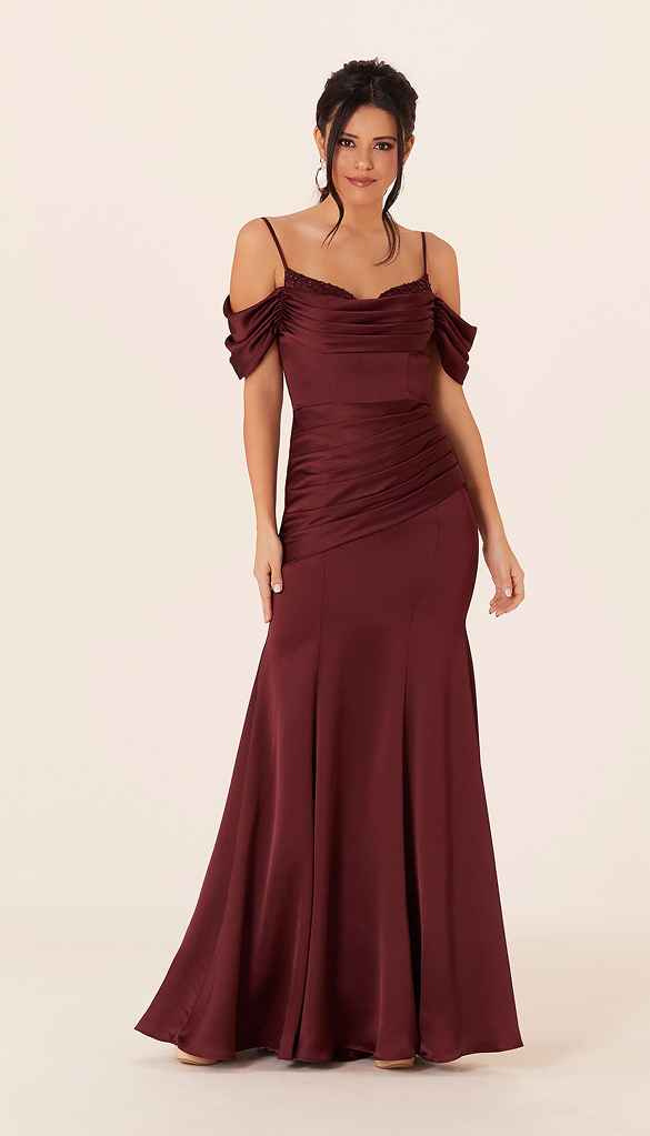 strapless open back dress Impress Color Press-On Manicure main image 1