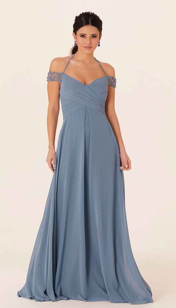 blue dress for baby girl Morilee 21833 Bridesmaid Dress