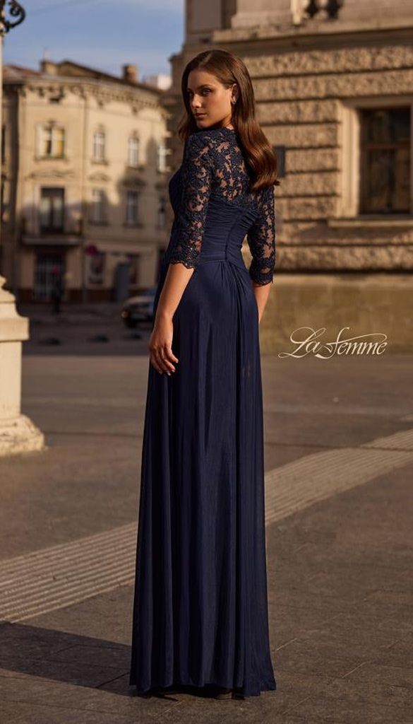 la femme bridesmaid dresses La Femme 33654 Prom Dress - Dark Teal main image 0