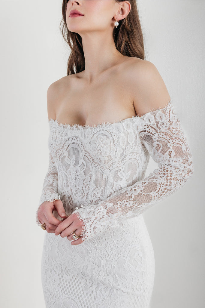 resa dress Makie Dress White Linen – RESA