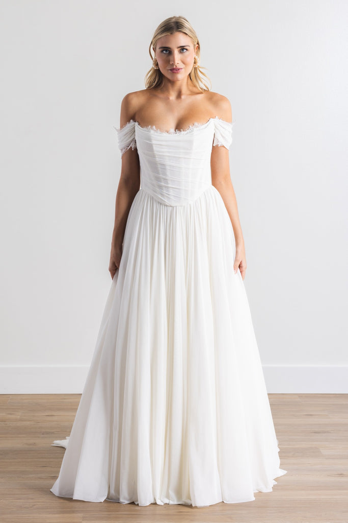 Locket Calla Wedding Dress | The Wedding Shoppe Inc
