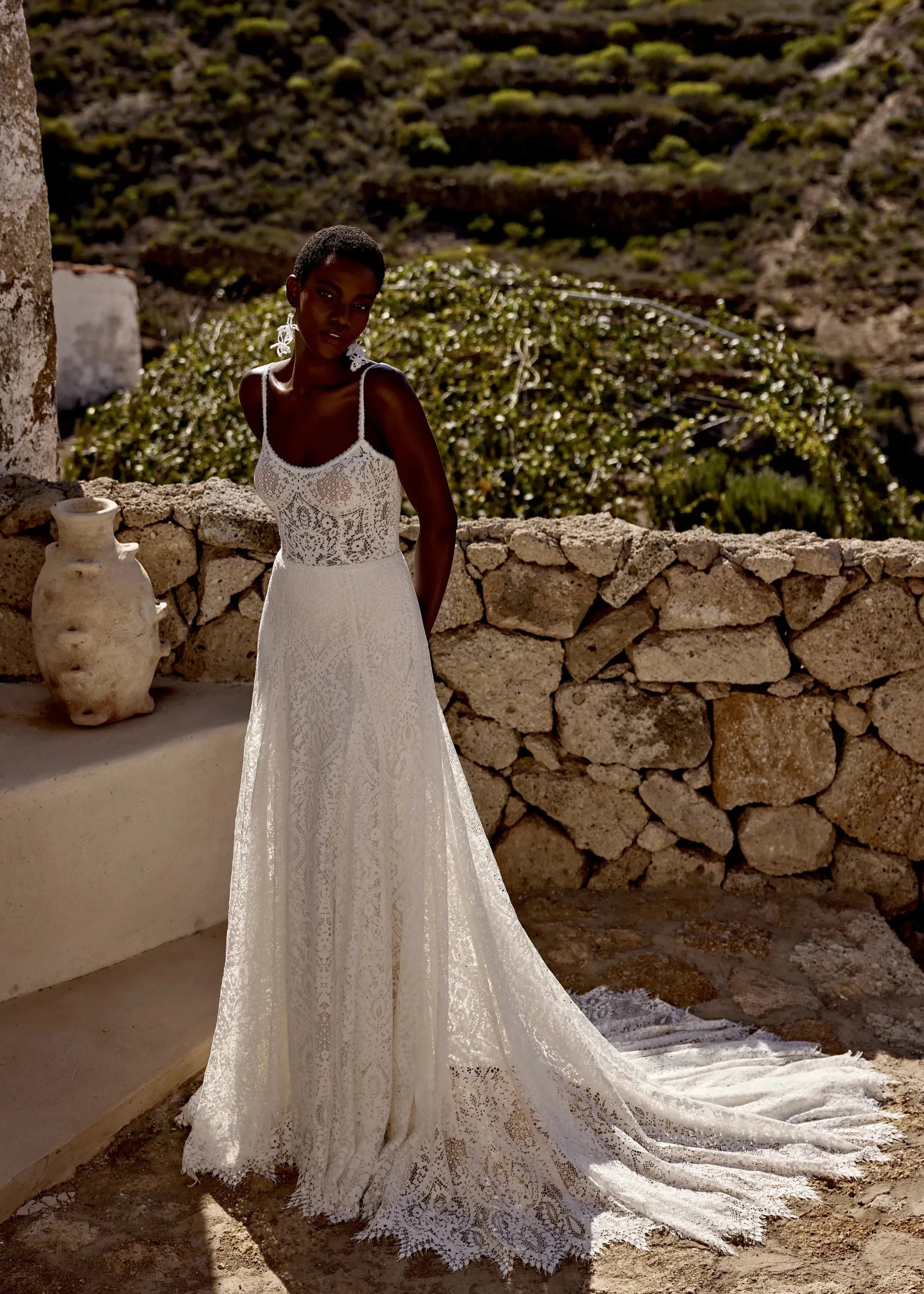 lace cowgirl wedding dress Western Lace Long Sleeve Wedding Dress Lace Wedding Dresses California Made Lace Bridal Gowns