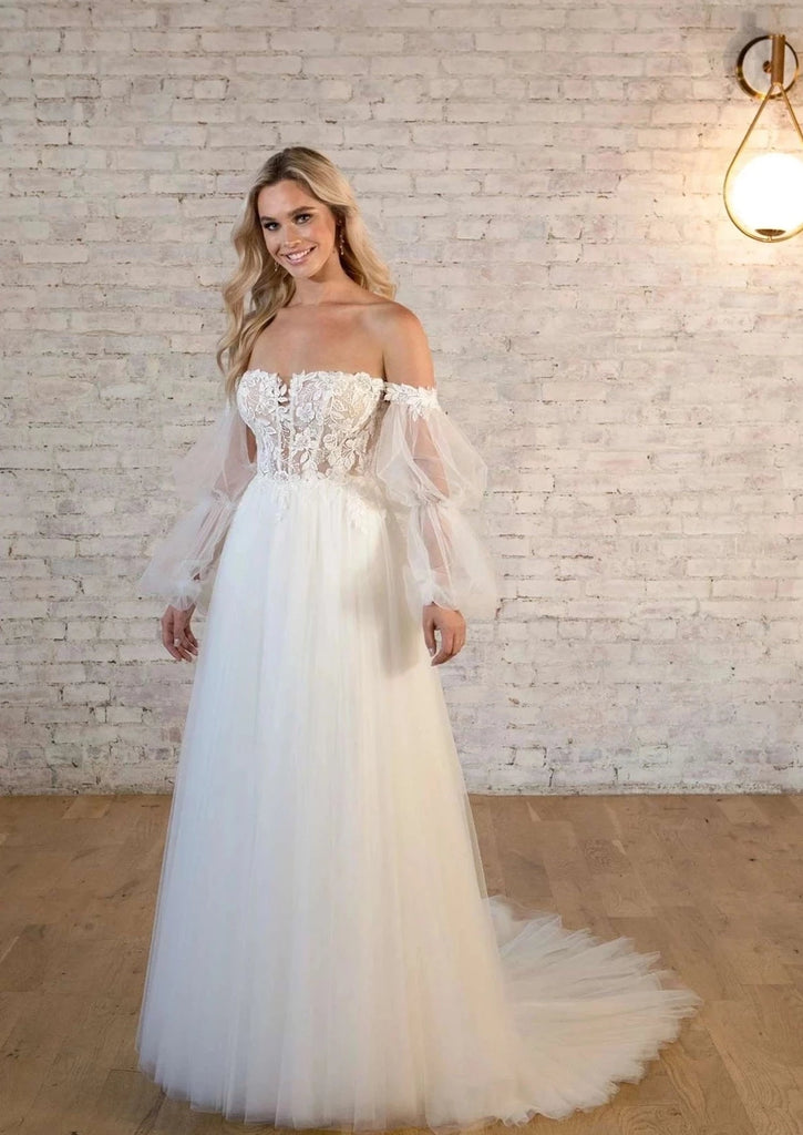 Wedding Dress Affordable Plus Size Available Stella York 7573 Wedding Dress Ivory Ivory