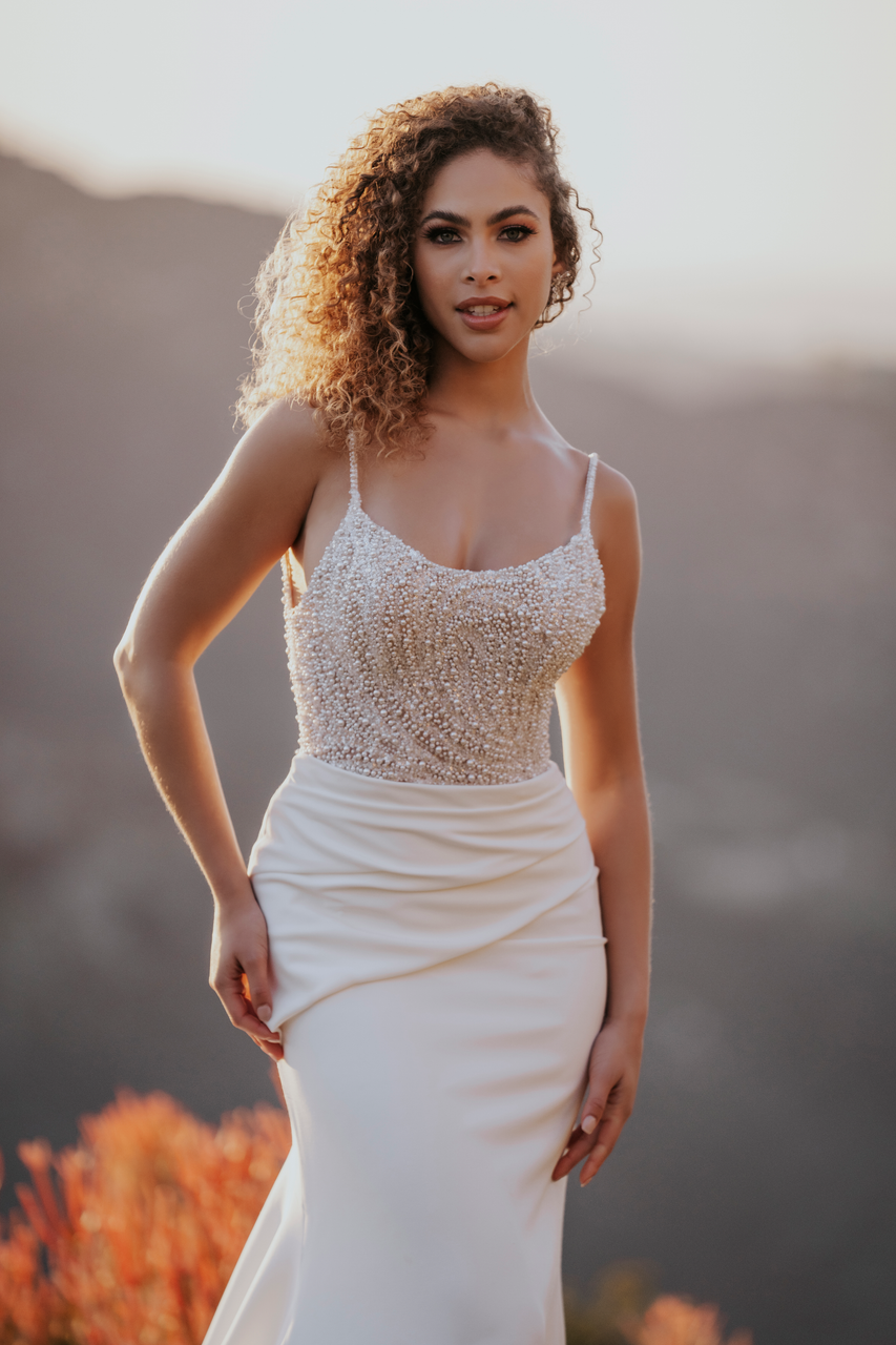 トップス bridalbloom Sequin and Pearl Short Jacket Dress | David's Bridal
