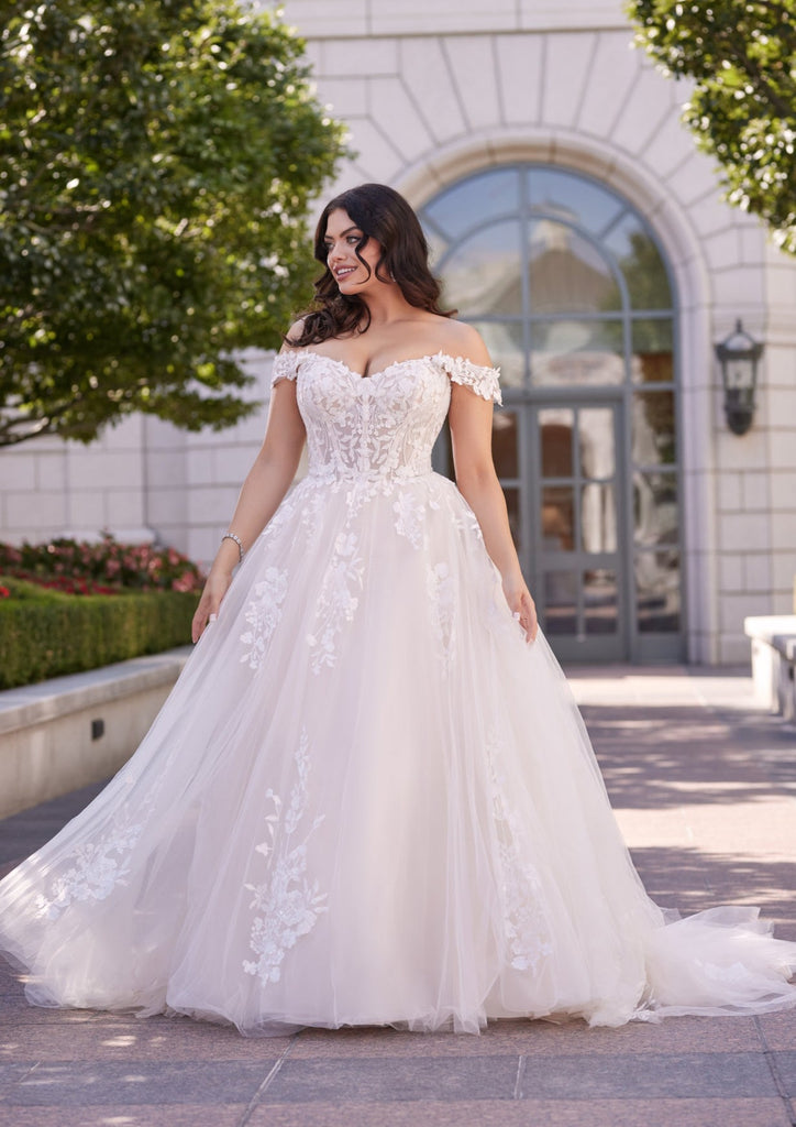 maggie sottero off shoulder wedding dress Maggie Sottero Harlem Wedding Dress