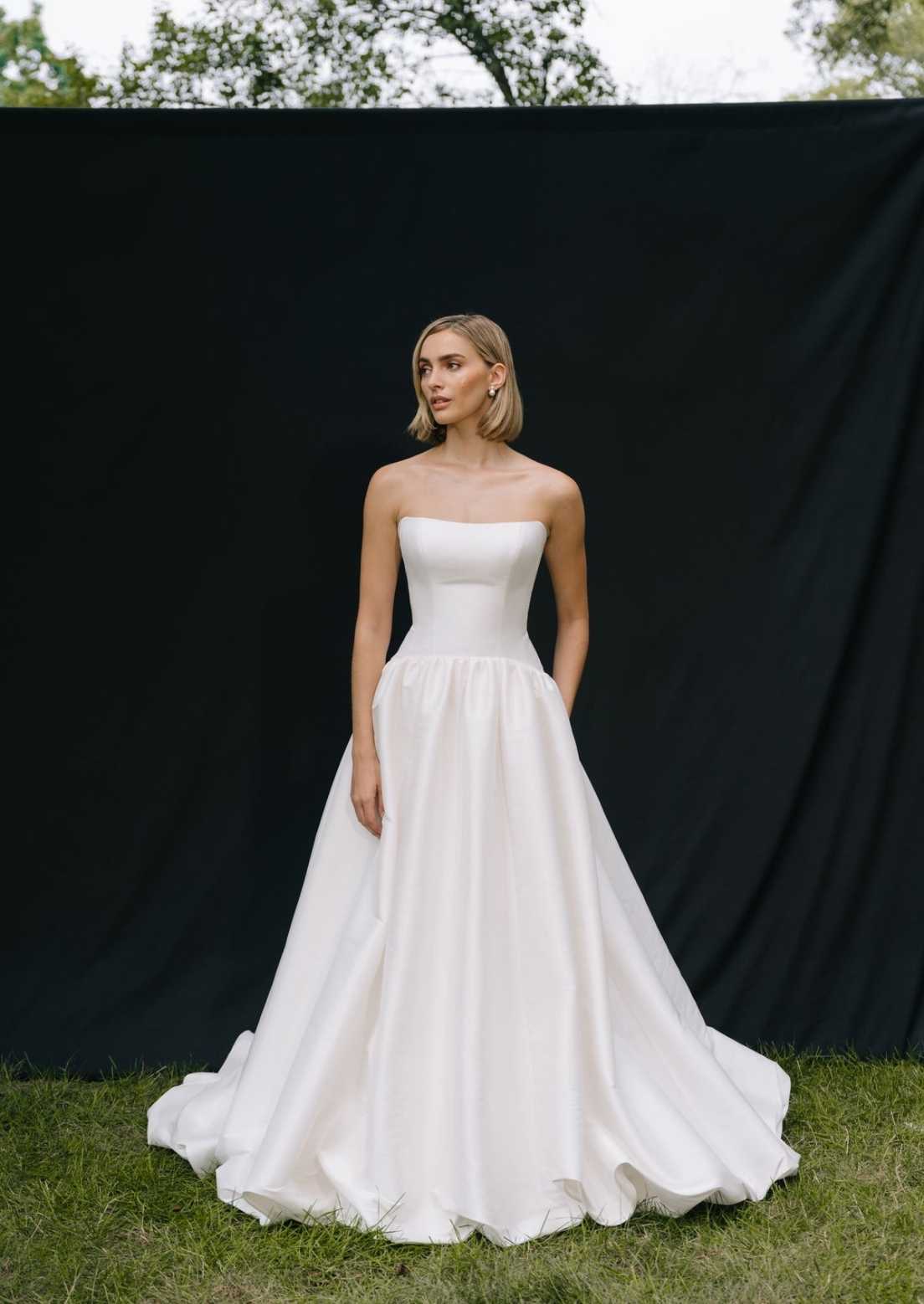 jenny yoo wedding dresses Marisol and a soft scoop neckline lends a relaxed feeling Jenny Yoo Ivette  Wedding