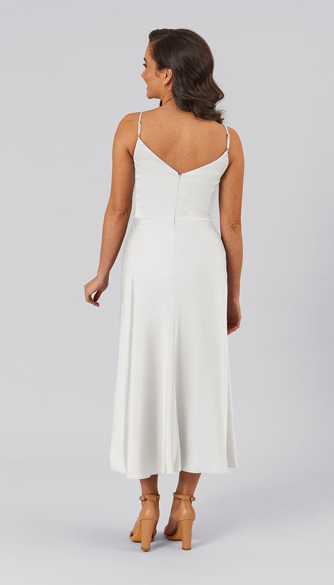 kennedy midi dress Kennedy Blue Jack Little White Dress