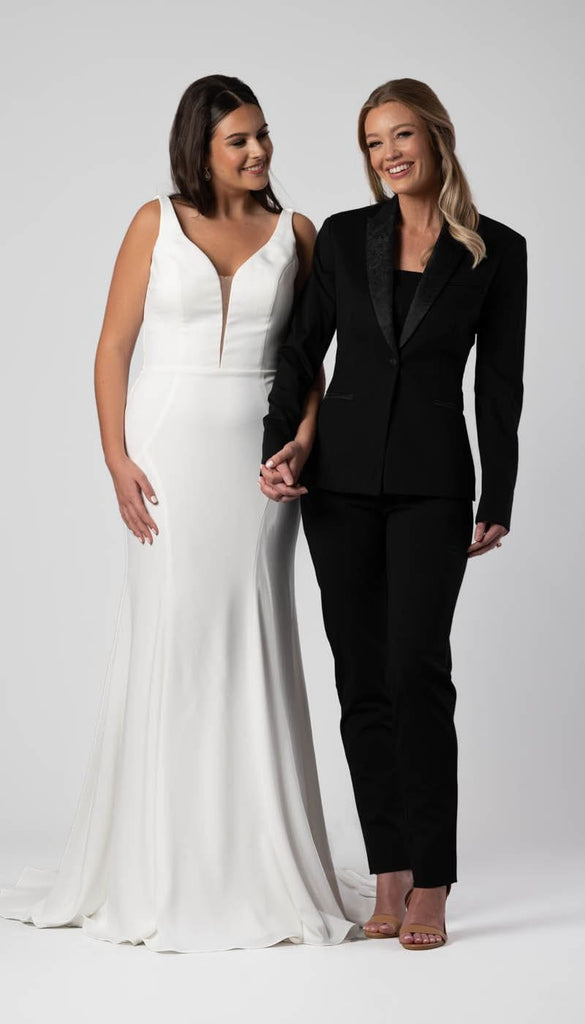 Women's Suit 2 Piece Black Wedding Shoppe Women's Suit 2 Piece Black Wedding Shoppe