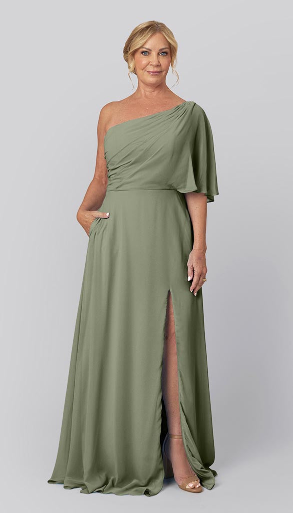 chocolate brown cocktail dress SAME Ruffle Hem Midi Dress | Chocolate Brown/Brown Lurex main image 1