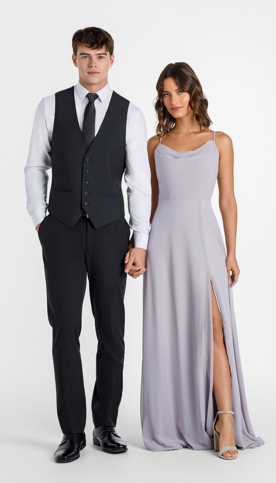 Trim Fit 2 Piece Suit Charcoal – Wedding Shoppe