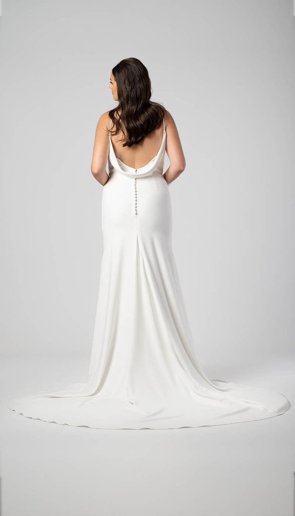 Crepe Wedding Dress | Darcy | The Wedding Shoppe Crepe Wedding Dress | Darcy | The Wedding Shoppe