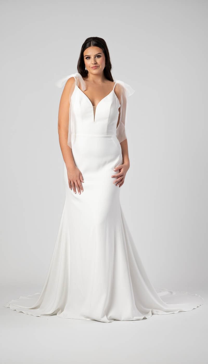 Crepe Wedding Dress | Darcy