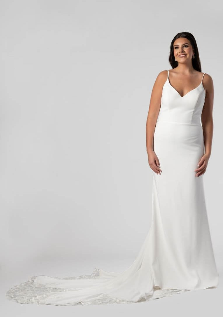 Crepe Wedding Dress | Darwin