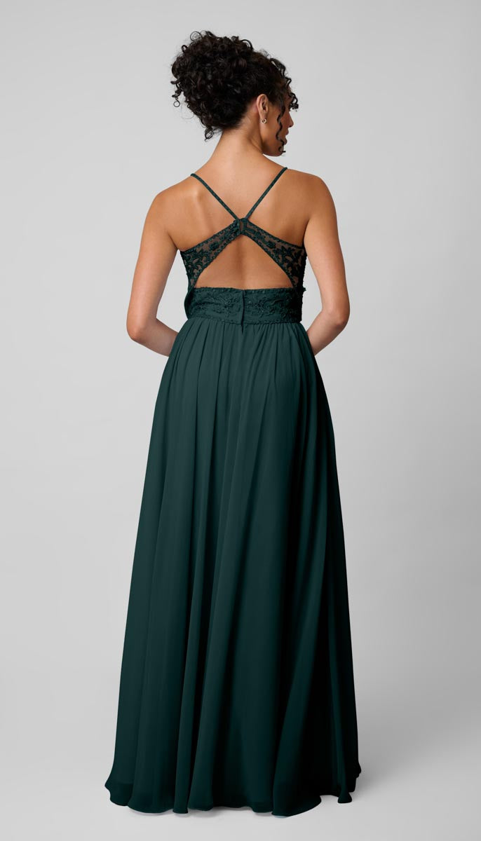 green emerald velvet dress Classic Multiway Infinity Dress In Forest Green For Sale - Bridesmaids  Dresses main image 1