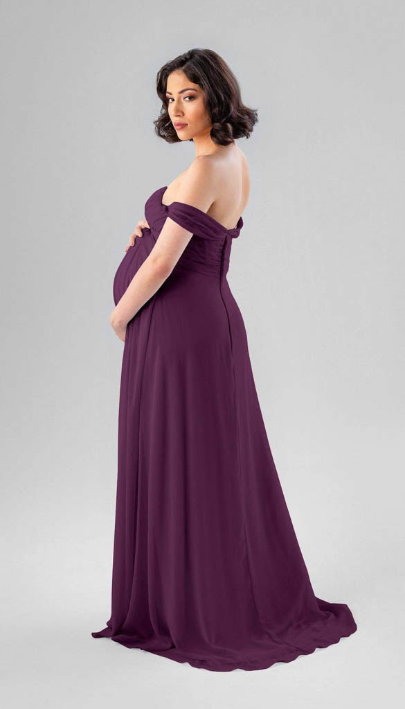purple maternity bridesmaid dresses Kennedy Blue Ilsa KM28102 Dress – Wedding Shoppe spring-sale-EOS26 Zipper 9 Kraft Blue Cheese Dressing Size:1T  Tag 80