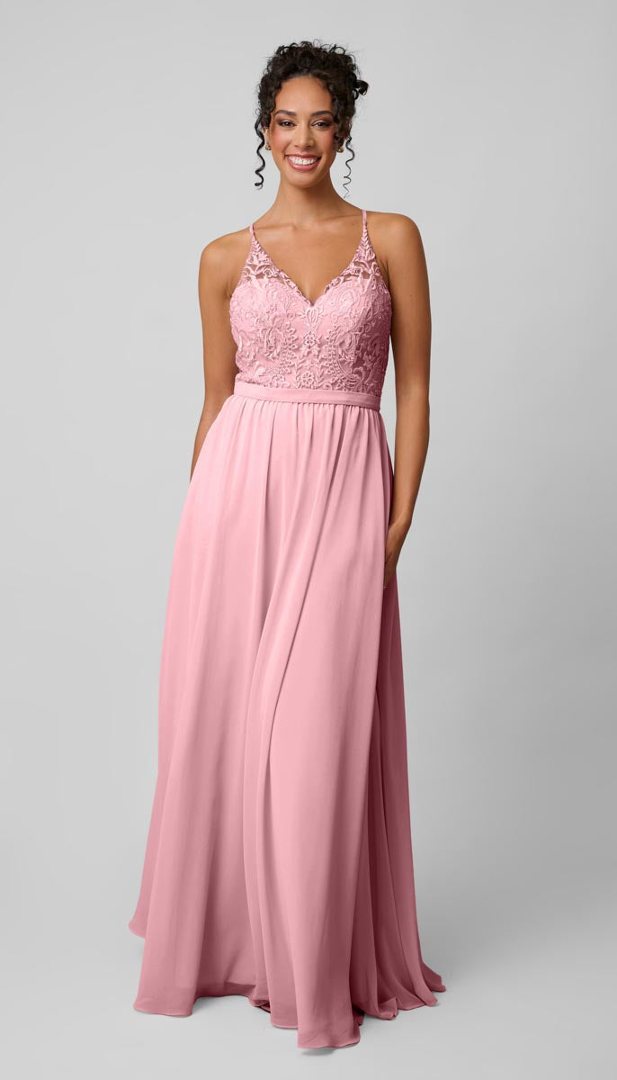 Kennedy Blue Iris Bridesmaid Dress