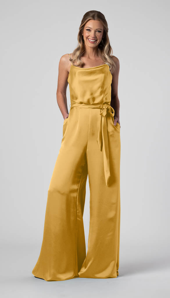 bridesmaid jumpsuit dress LUNA Wedding Jumpsuit main image 0