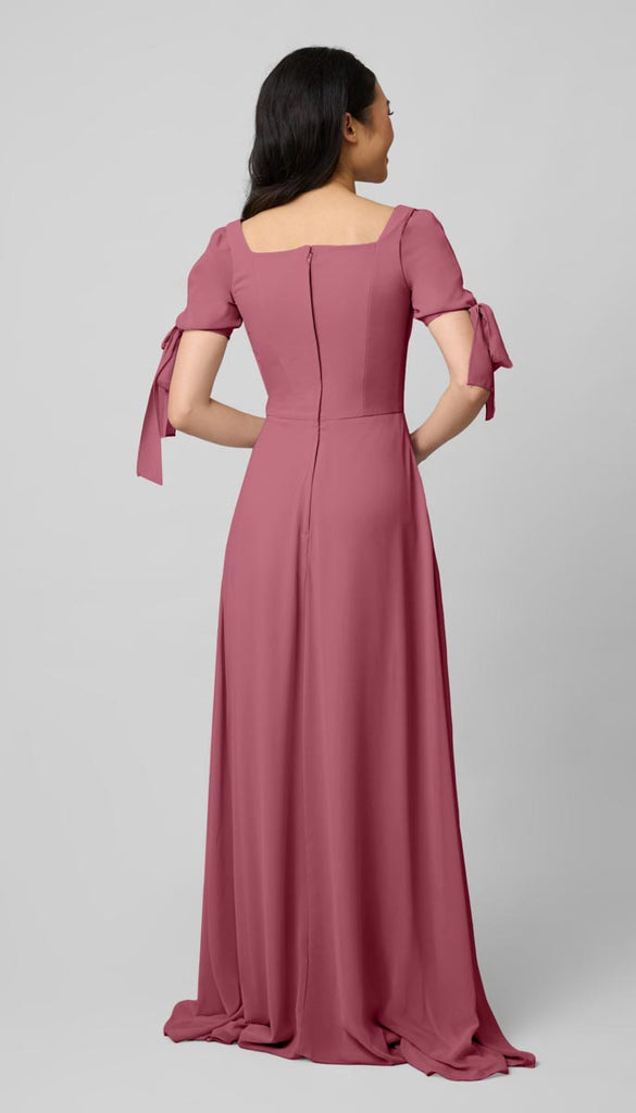 rosewood bridesmaid dresses KissProm Cowl Neck Mermaid Velvet Dress in Rosewood, / 10 Our Rosewood Infinity Dress also known as a Convertible dress is one dress that can be worn in unlimited ways for all body shapes and Sizes Sample Rosewood Carmen Chiffon Dress