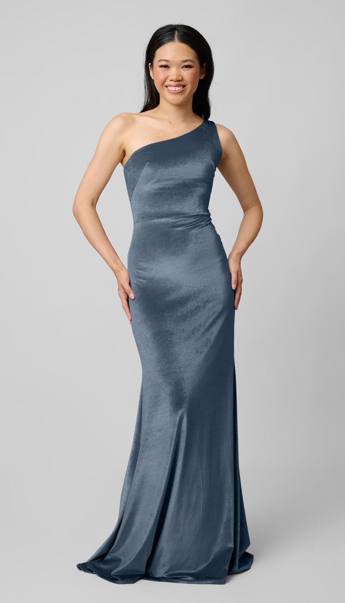 Kennedy Blue Keely Velvet Bridesmaid Dress – Wedding Shoppe