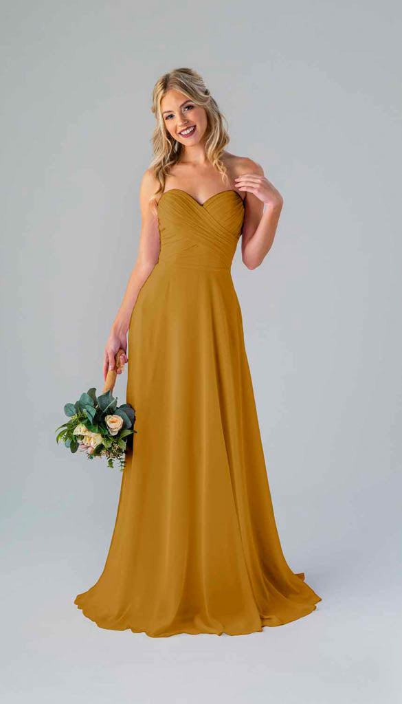 Mustard Yellow Bridesmaid Dress