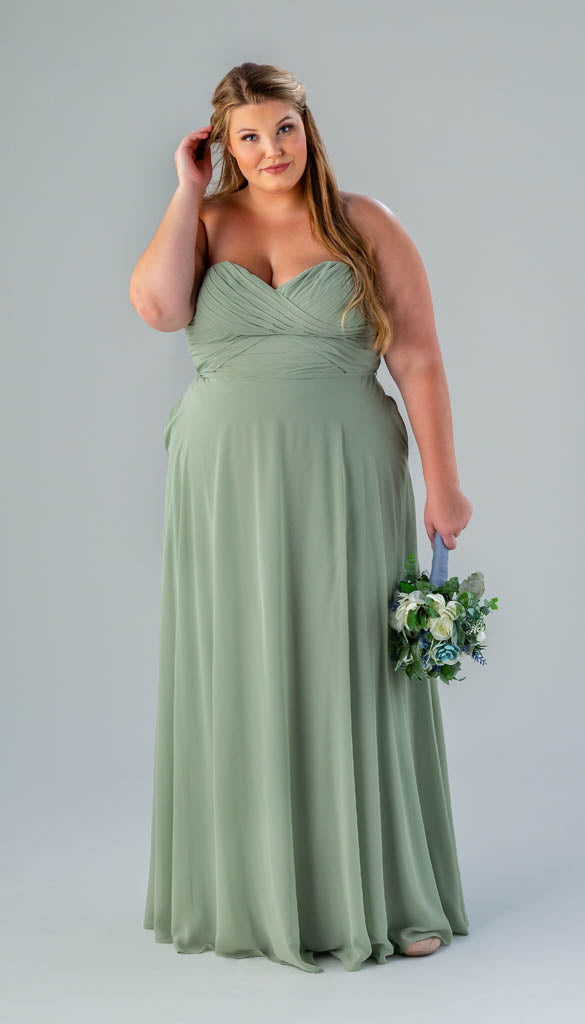 blue dress for baby girl Bridesmaid Dress - Affordable - Plus Size Available - Kennedy Blue Lisa Bridesmaid Dress