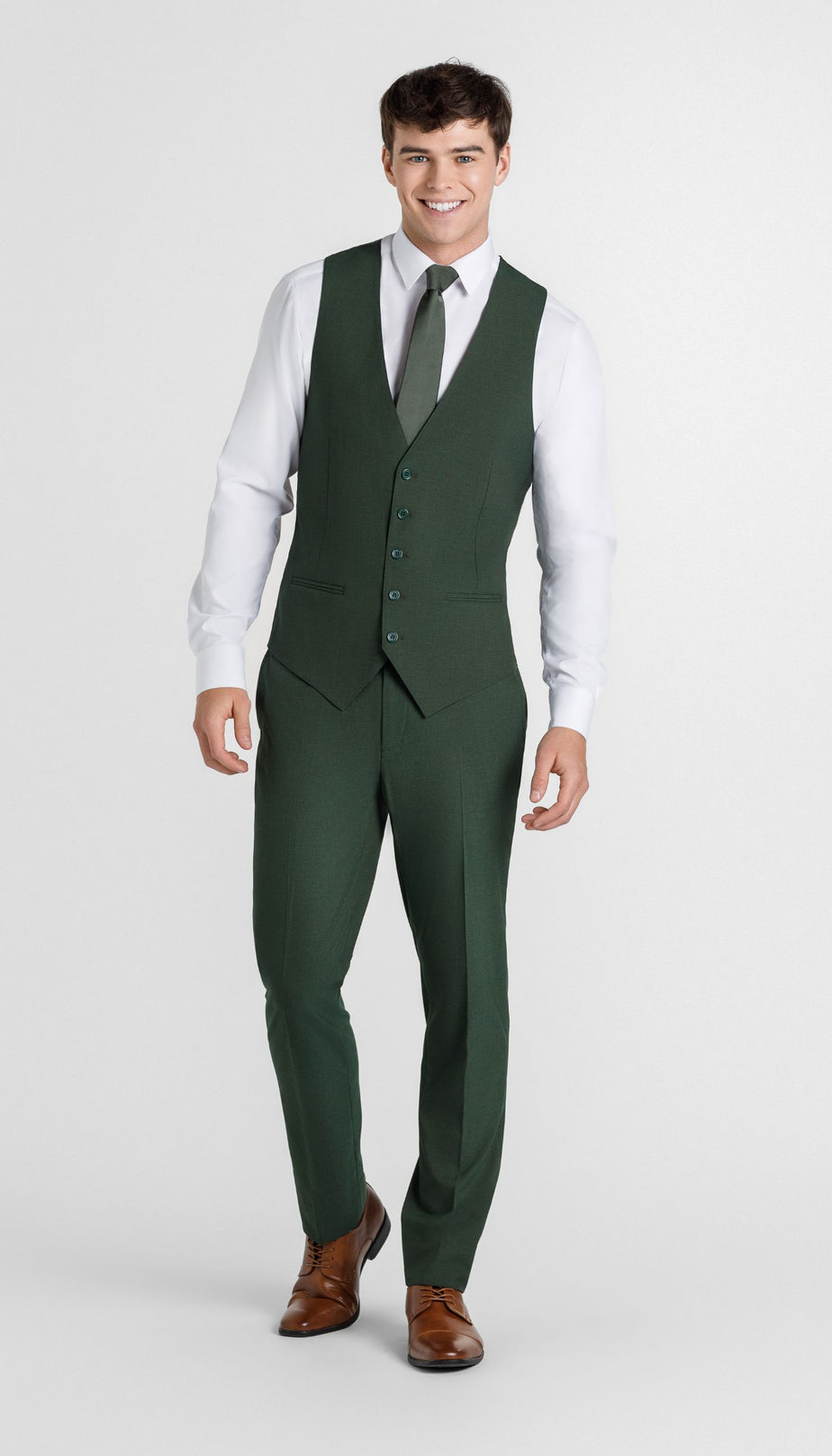 Trim Fit 2 Piece Suit Olive Green – Wedding Shoppe
