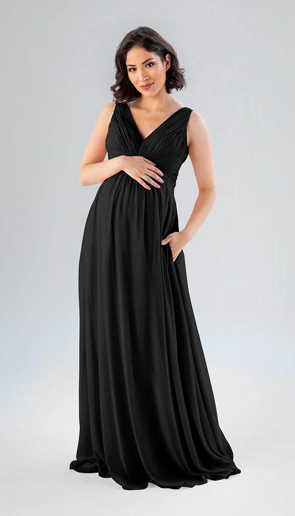 Kennedy Blue Paisley KM28109 Maternity Bridesmaid Dress – Wedding Shoppe