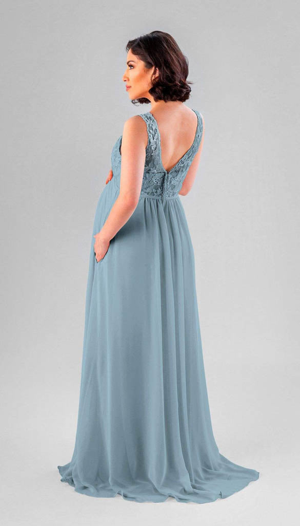 dusty blue maternity bridesmaid dress Kennedy Palmer KM28110 – Wedding Shoppe Mastering Rihanna's Iconic Style: neck maternity bridesmaid dress 2026New Year Dress style:No Veil