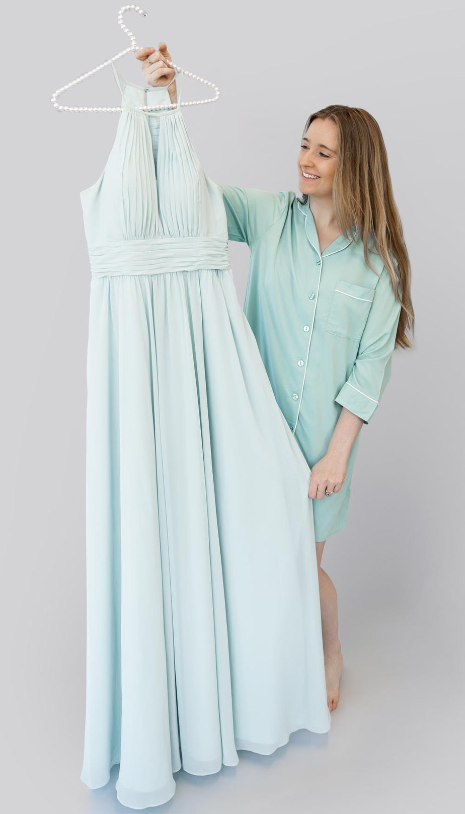 Getting Ready Bridesmaid Sleep Shirts| The Wedding Shoppe