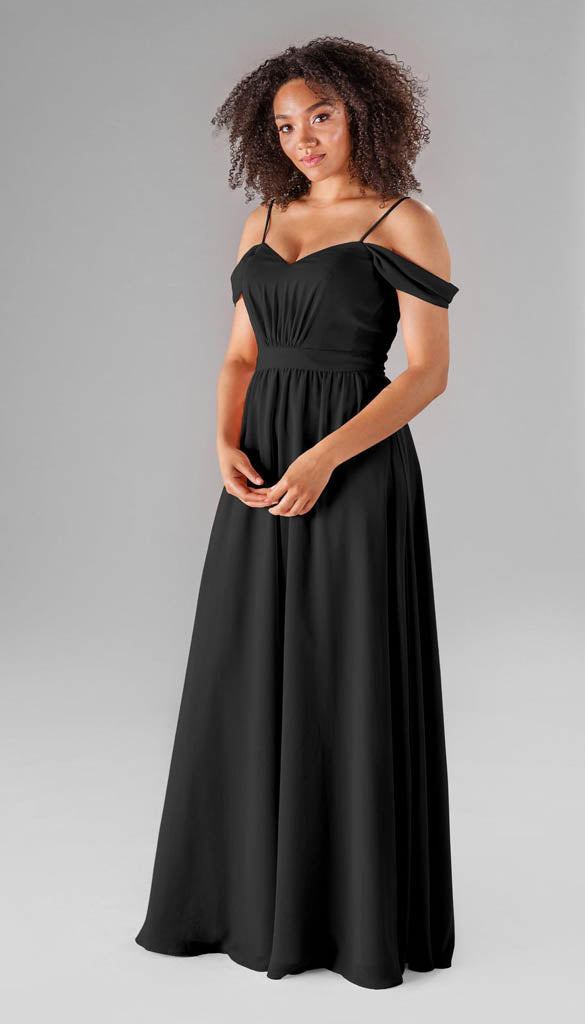 black and blue bridesmaid dresses Thea Dress The unlined design and Affordable Halter V-Neck Black Fit:Traditional hibiscus print dress